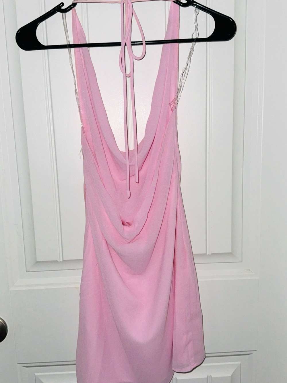 Peppermayo Light Pink Halter Mini Dress - Picture 4 of 5